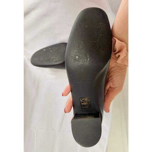 Everlane The Day Heel in Black Leather Women's sz. 8 - Picture 5 of 5